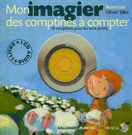 MON IMAGIER DES COMPTINES A COMPTER, de Olivier Tallec | portada del libro