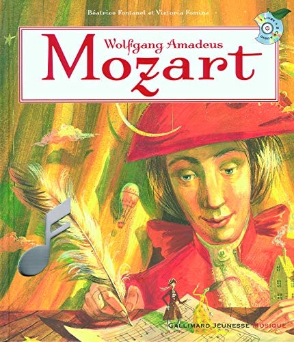 MOZART LIVRE CD, de Béatrice Fontanel | portada del libro