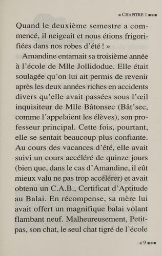 AMANDINE MALABUL LA SORCIERE ET LA FOURMI, de Jill Murphy | portada del libro