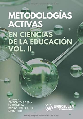Metodologías activas en Ciencias de la Educación Volumen II, de Varios autores | portada del libro
