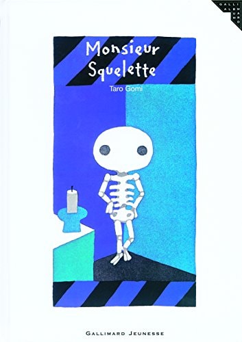 MONSIEUR SQUELETTE, de Tarô Gomi | portada del libro