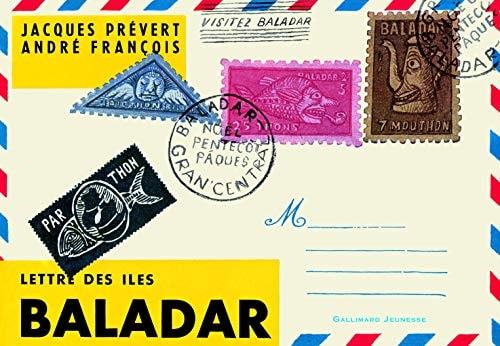LETTRE DES ILES BALADAR, de Jacques Prévert | portada del libro