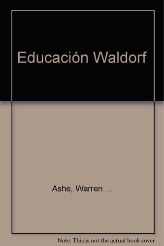 Educación Waldorf, de Ashe | portada del libro