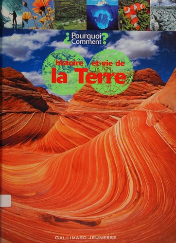 HISTOIRE ET VIE DE LA TERRE, de Sylvie Deraime | portada del libro