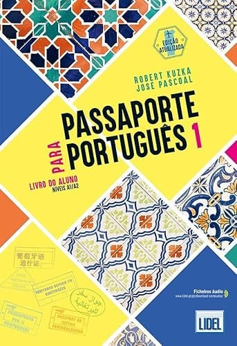 PASSAPORTE PORTUGUES 1 ALUM+@ 2E, de Varios autores | portada del libro