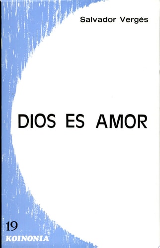 Dios es amor, de Salvador Vergés | portada del libro