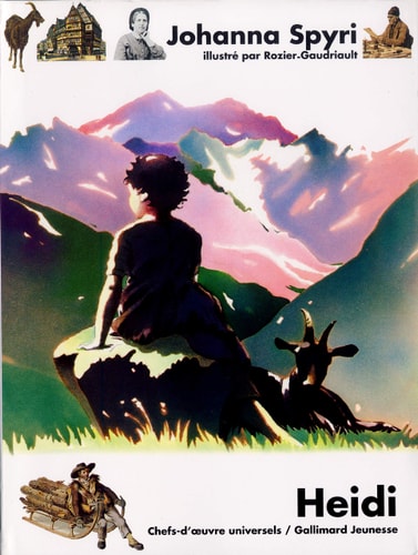 HEIDI, de Johanna Spyri | portada del libro