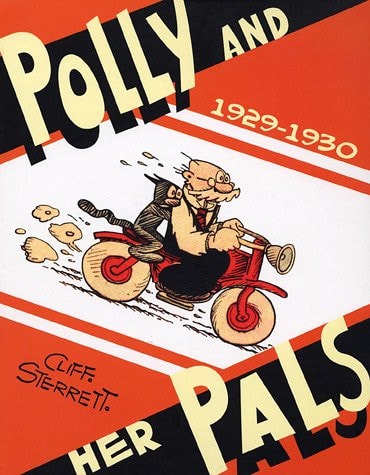 Polly and her pals (1929-1930), de Cliff Sterrett | portada del libro