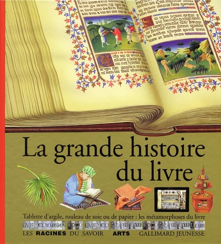 LA GRANDE HISTOIRE DU LIVRE, de Maryline Gatepaille | portada del libro