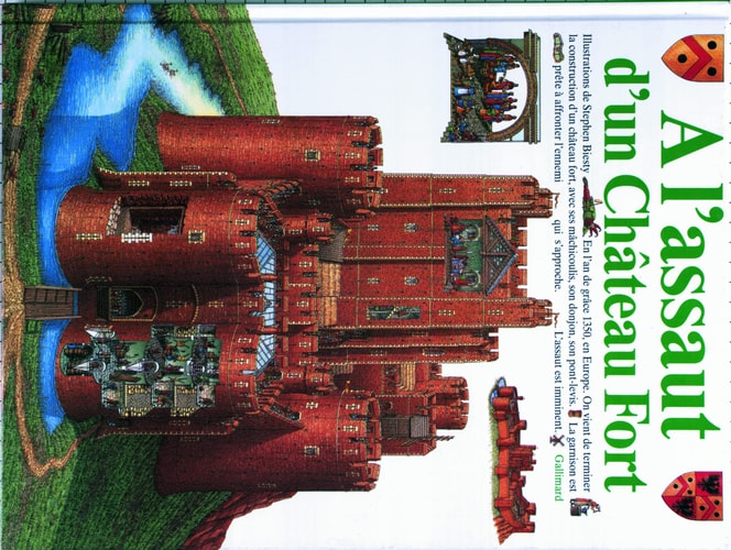 A L'ASSAUT D'UN CHATEAU FORT, de Richard Platt | portada del libro