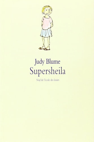 UPERSHEILA, de Judy Blume | portada del libro