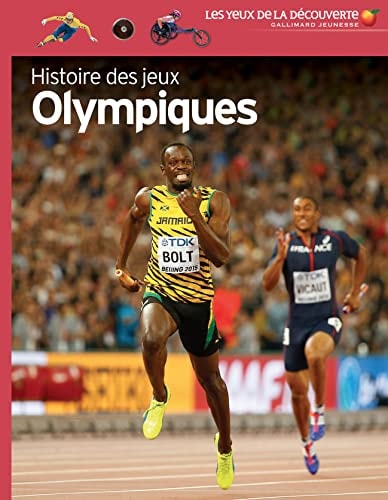 HISTOIRE DES JEUX OLYMPIQUES, de Christopher Oxlade | portada del libro