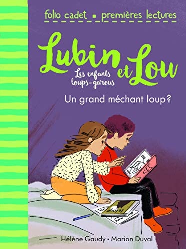 LUBIN ET LOU 4 UN GRAND MECHANT LOUP ?, de Hélène Gaudy | portada del libro