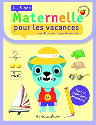 BLOC VACANCES MS VERS GS, de Delphine Gravier-Badreddine | portada del libro