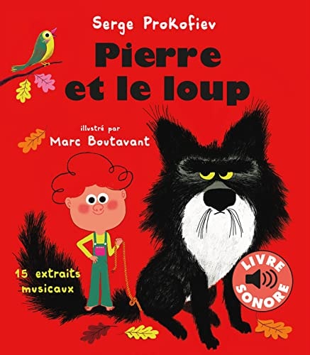 PIERRE ET LE LOUP EXTRAITS, de Sergey Prokofiev | portada del libro