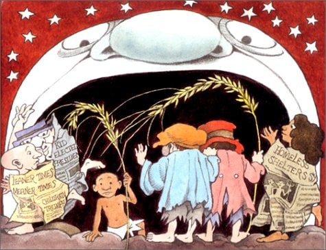 N EST TOUS DANS LA GADOUE, de Maurice Sendak | portada del libro