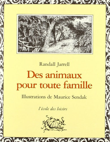 ES ANIMAUX POUR TOUTE FAMILLE, de Randall Jarrell | portada del libro