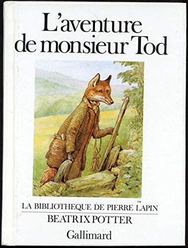 L'AVENTURE DE MONSIEUR TOD, de Beatrix Potter | portada del libro