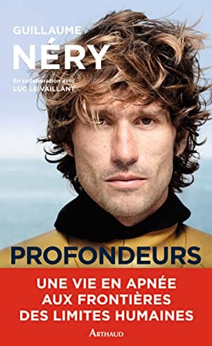 PROFONDEURS, de Guillaume Néry | portada del libro