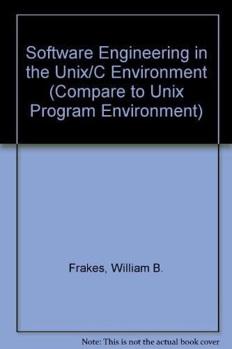 SOFTWARE ENGINERING UNIX/C, de FRAKES | portada del libro