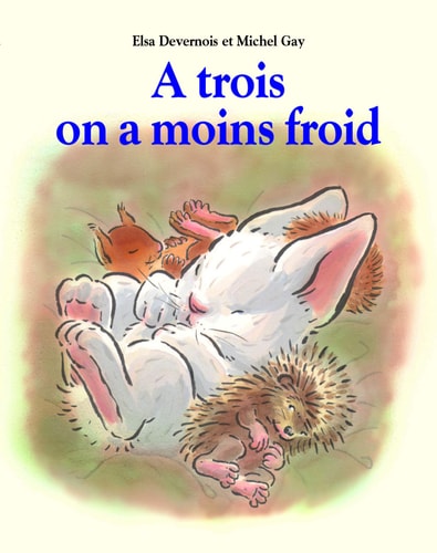 TROIS ON A MOINS FROID, de Elsa Devernois | portada del libro