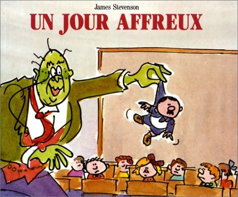 N JOUR AFFREUX, de James Stevenson | portada del libro