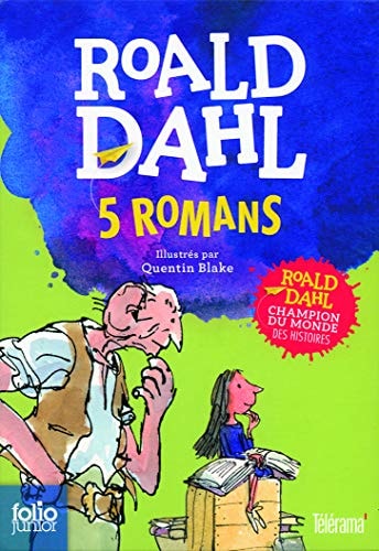 COFFRET ROALD DAHL EDITION ANNIVERSAIRE TELERAMA, de Roald Dahl | portada del libro