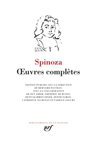 OEUVRES COMPLETES, de Benedictus de Spinoza | portada del libro