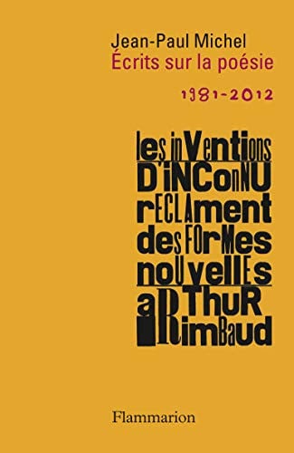 CRITS SUR LA POESIE (1981-201, de MICHEL JEAN-PAUL | portada del libro