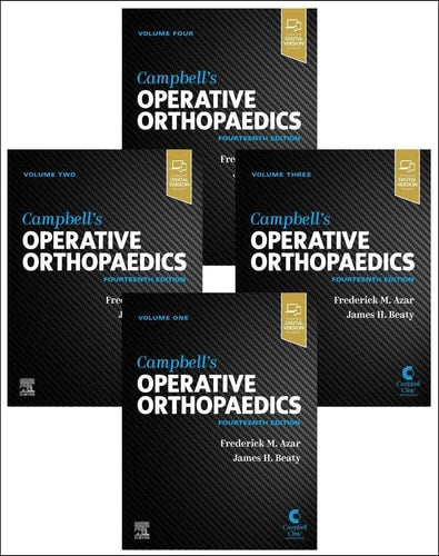 CAMPBELL'S OPERATIVE ORTHOPAEDICS 4 VOL., de Frederick M. Azar | portada del libro