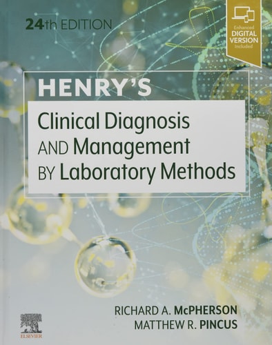 HENRY'S CLINICAL DIAGNOSIS MANAGEMENT LABORATORY METHODS, de Richard A. McPherson | portada del libro