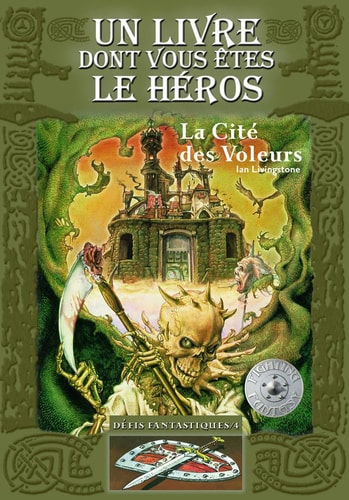LA CITE DES VOLEURS, de Ian Livingstone | portada del libro
