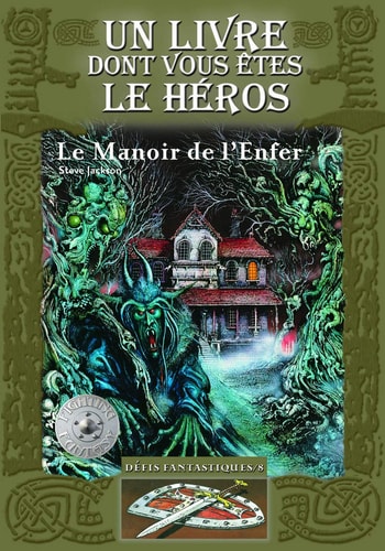 LE MANOIR DE L'ENFER, de Steve Jackson | portada del libro
