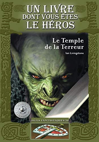 LE TEMPLE DE LA TERREUR, de Ian Livingstone | portada del libro