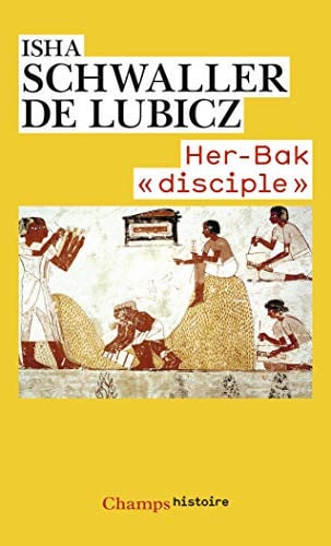 ER-BAK DISCIPLE DE LA SAGES, de SCHWALLER DE LUBICZ ISHA | portada del libro