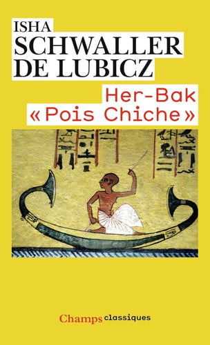 ER-BAK POIS CHICHE, de SCHWALLER DE LUBICZ ISHA | portada del libro