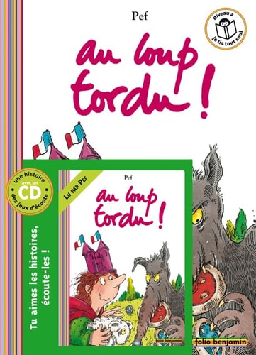 Au loup tordu! cd, de Pef | portada del libro