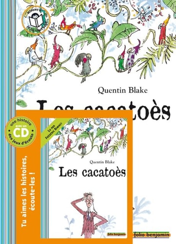 LES CACATOES LIV CD, de Quentin Blake | portada del libro