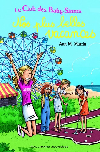 NOS PLUS BELLES VACANCES, de Ann M. Martin | portada del libro