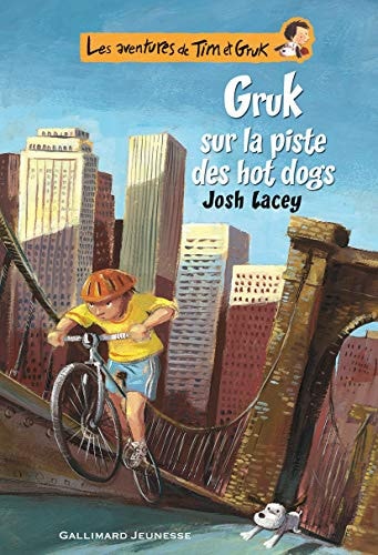 GRUK SUR LA PISTE DES HOT DOGS, de Josh Lacey | portada del libro