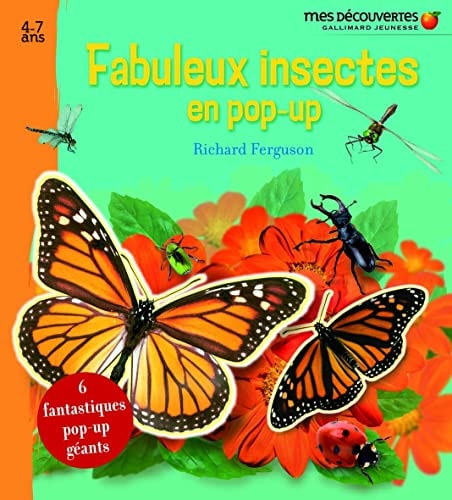 Fabuleux Insectes en Pop-Up, de Richard Ferguson | portada del libro