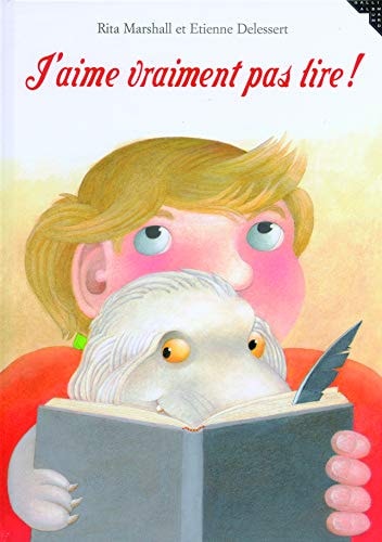 J'AIME VRAIMENT PAS LIRE, de Rita Marshall | portada del libro