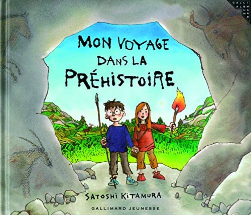 MON VOYAGE DANS LA PREHISTOIRE, de Satoshi Kitamura | portada del libro
