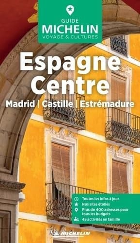 GUIDE VERT ESPAGNE DU CENTRE MADRID CASTILLE ESTREMADURE 005 | portada del libro