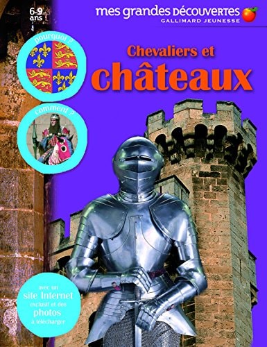 CHEVALIERS ET CHATEAUX, de Gallimard Jeunesse | portada del libro