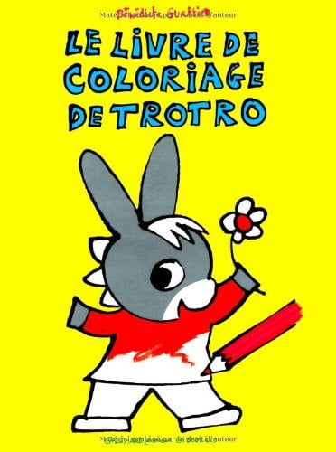 Le Livre de Coloriage de Trotro, de GUETTIER | portada del libro