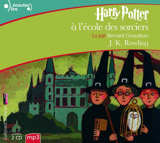 HARRY POTTER A L'ECOLE DES SORCIERS CD, de Joanne K Rowling | portada del libro
