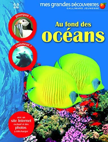 AU FOND DES OCEANS, de Dorling Kindersley | portada del libro