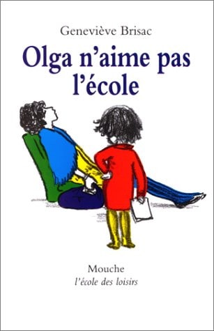 LGA N'AIME PAS L'ECOLE, de Geneviève Brisac | portada del libro