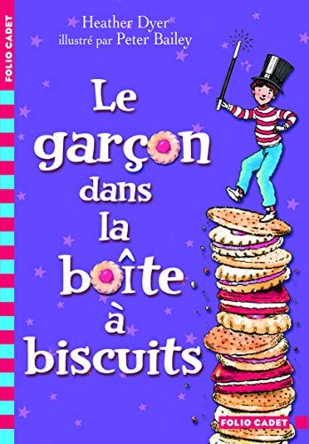LE GARCONS DANS LA BOITE A BISCUITS, de Heather Dyer | portada del libro